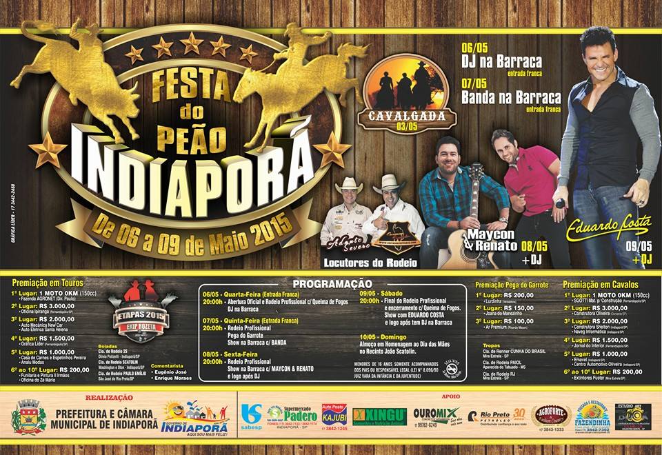 Festa do Peão Boiadeiro de Indiaporã